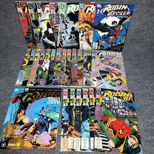 Robin DC Comics Mixed Lot,‎ Joker's Wildw Variants ,Robin 3, Robin 3000 VF VG